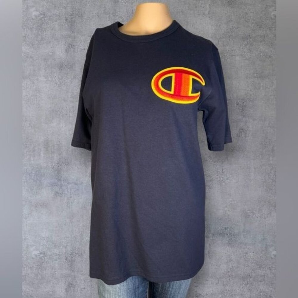 Champion Heritage Tee - Signature Patch Design